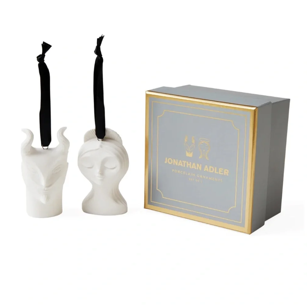 Jonathan Adler Naughty and Nice Ornaments